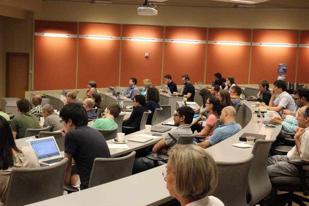 Attendees at the Third Frederick Jelinek Memorial Summer Workshop